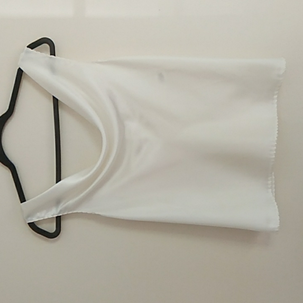 Vintage Body Chic Off White Tank Cami SZ M
